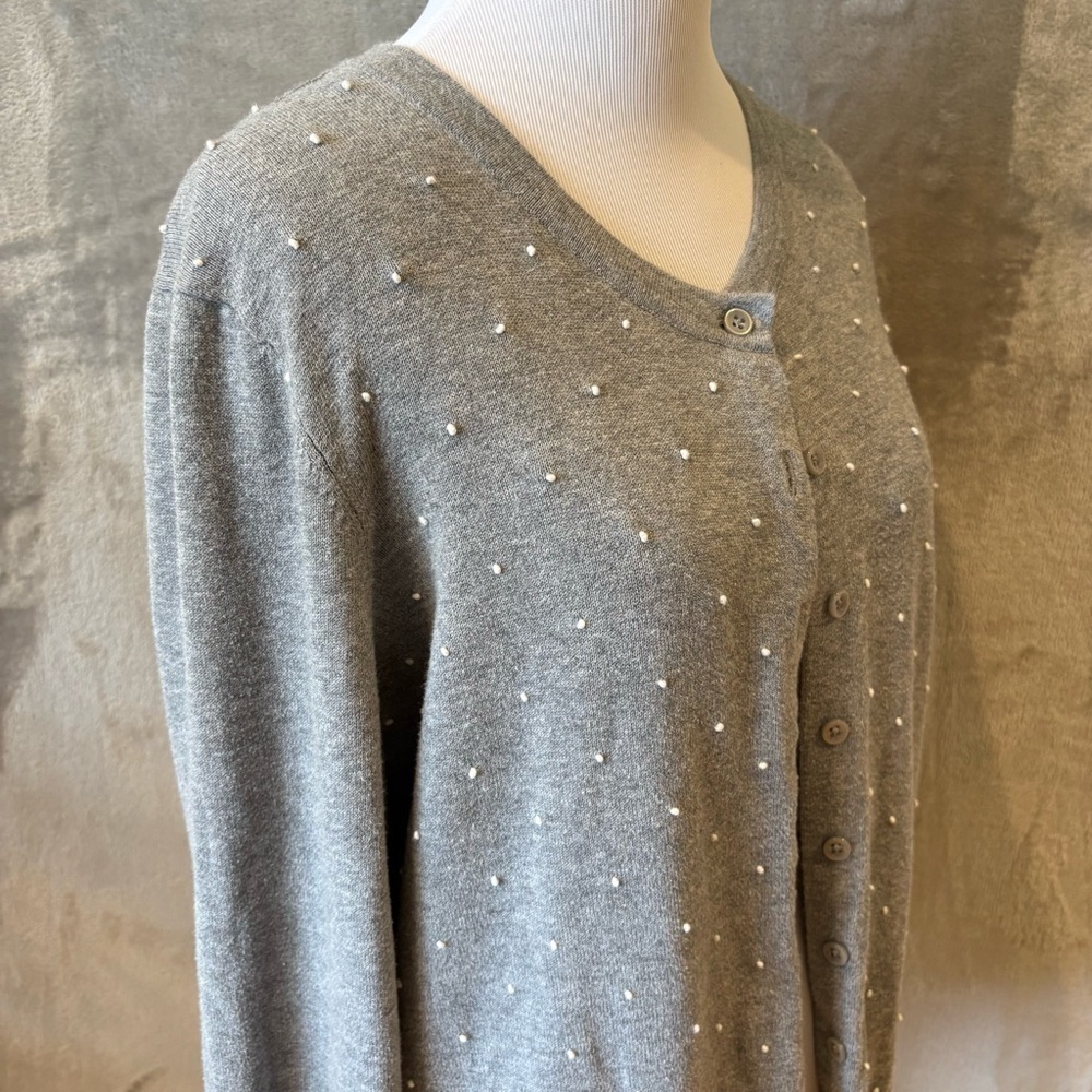 Tommy Hilfiger Pima Cotton Cardigan Sweater Wmn’s - Picture 2 of 8